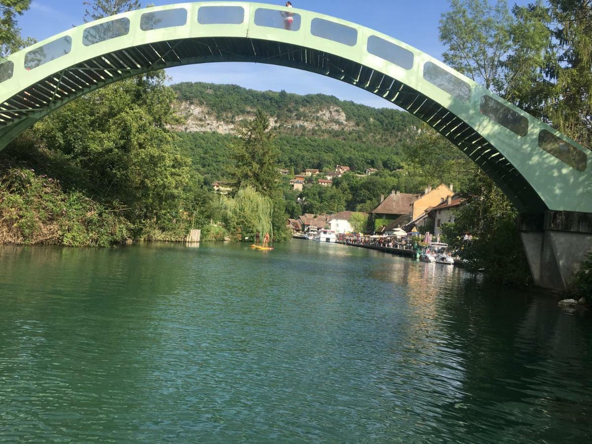 Yenne Chambres D'Hotes Des Lodges De La Cascade المظهر الخارجي الصورة